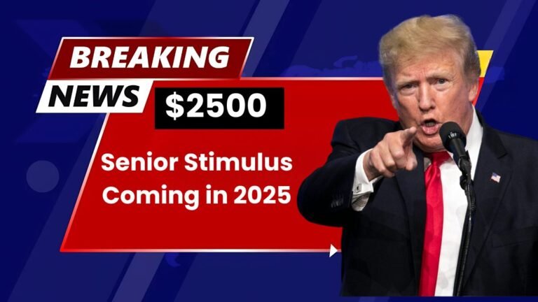 Senior Stimulus Coming in 2025