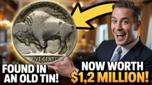 He Found 1937-D 3-Legged Buffalo Nickel in an Old Tin — It’s Now Worth $1.2 Million
