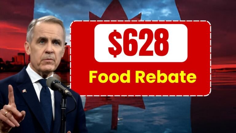 $628 Food Rebate for Canadians Arriving in July 2025 – Financial Relief Ahead