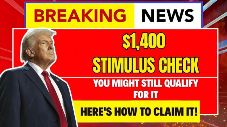 $1,400 Stimulus Check