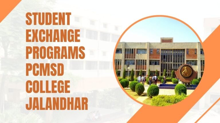 student exchange programs PCM SD College Jalandhar